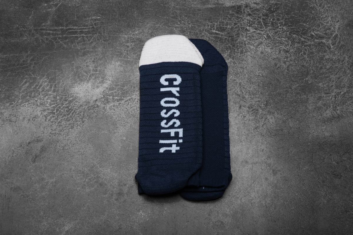 Nobull Low Crossfit® Men's Socks Navy White | Australia (IW7826)